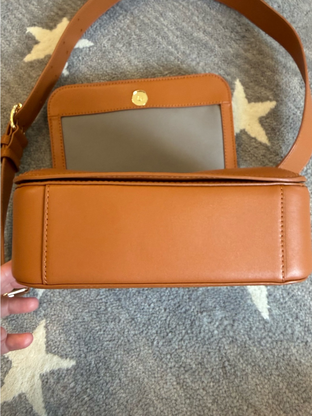 MARC JACOBS Messenger Crossbody
Bag in Smoked Almond - Picture 11 of 15